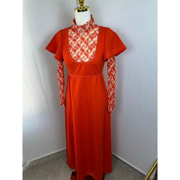 Patricia Fair True Vintage 1960s Long Maxi Dress Groovy - Picture 12 of 16